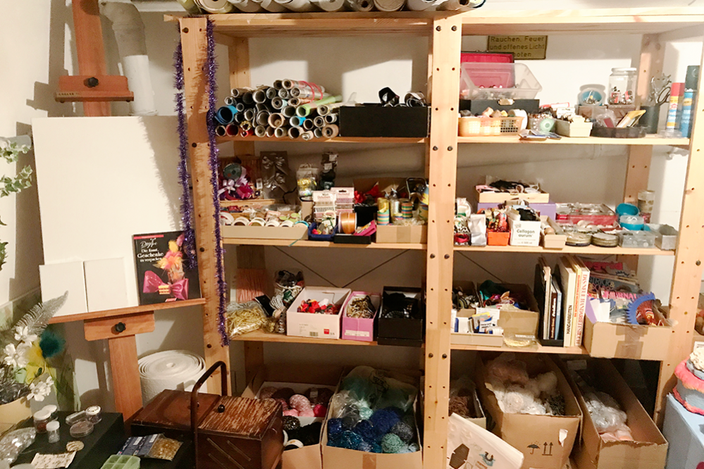 Bastelraum im Keller