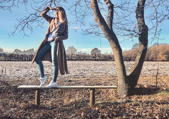 Fiona Erdmann in ihrer Heimat