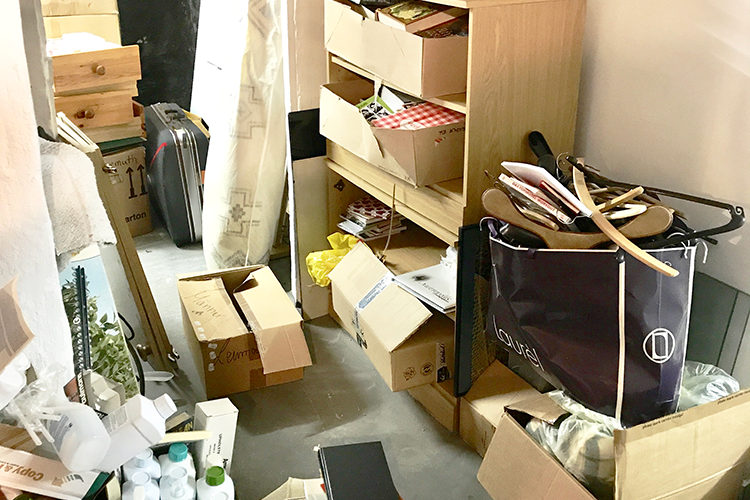 Der Durchgang im Keller