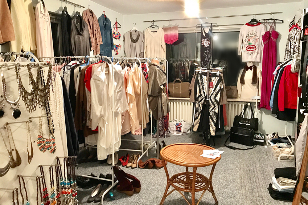 Klamottenshop von der anderen Seite