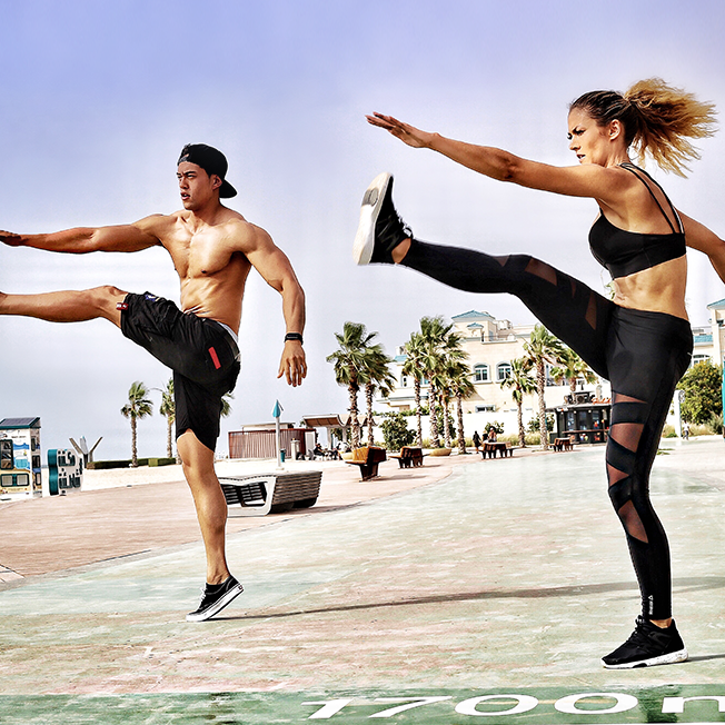 Partner workout with Nam vo