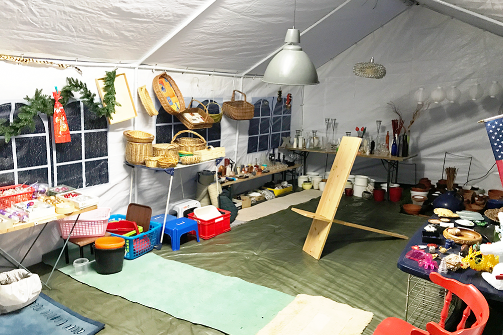 Ein kleiner Überblick vom Zelt